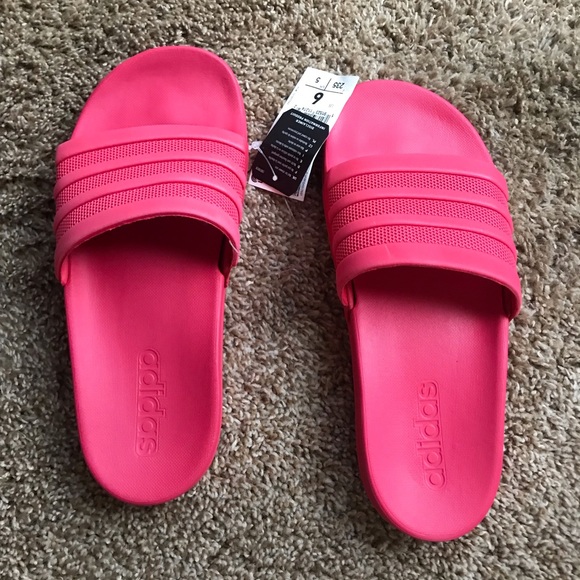adilette cloudfoam pink
